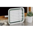 Compact Space Dish Drainer with Drain
