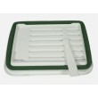Compact Space Dish Drainer with Drain