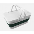 Storage Box, Picnic Box with Laptop Table with Drinks Holder