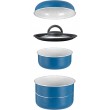 Brunner Aluminium Stackable Saucepan Set