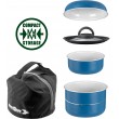 Brunner Aluminium Stackable Saucepan Set
