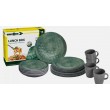 Brunner Melamine 16pc Dinner set - Venetian Sea Green Stone Touch