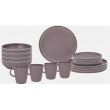 Brunner Melamine 16pc Dinner set -  Dolomit Rose Stone Touch