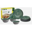 Brunner Melamine 12pc Dinner set -  Venetian Green Stone Touch