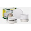 Brunner Melamine 12pc Dinner set -  Midday Odette Stone Touch