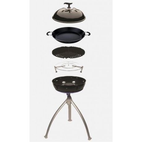 2025 Cadac Grillo Chef 40 LPG Gas BBQ with Paella Pan Combo