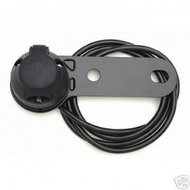 Towing Electrics Pre-wired 12N Socket Kit: Black