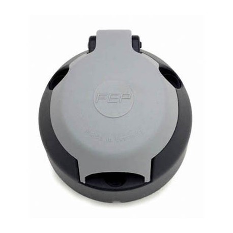 Towing Socket - 12S - Grey