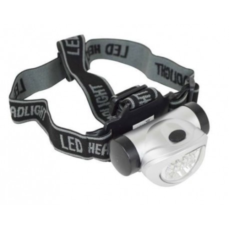 Streetwize 8 LED Water Resistant Head Lamp Torch Light