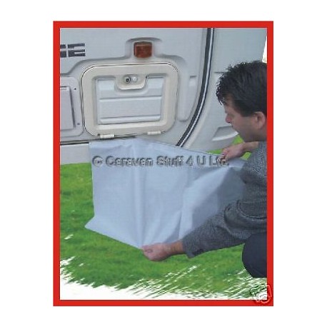 Caravan Awning Draught Skirt - 20" (500mm) - Grey