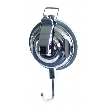 Camp4 Suction Hook with Safety Buckle - Chrome Effect