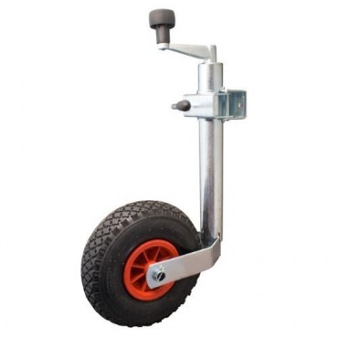 Caravan Pneumatic Jockey Wheel & Clamp