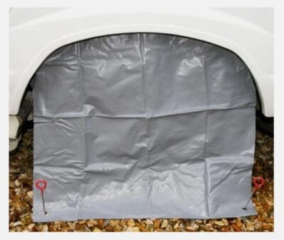 Maypole Tough PVC Caravan Single Wheel Cover