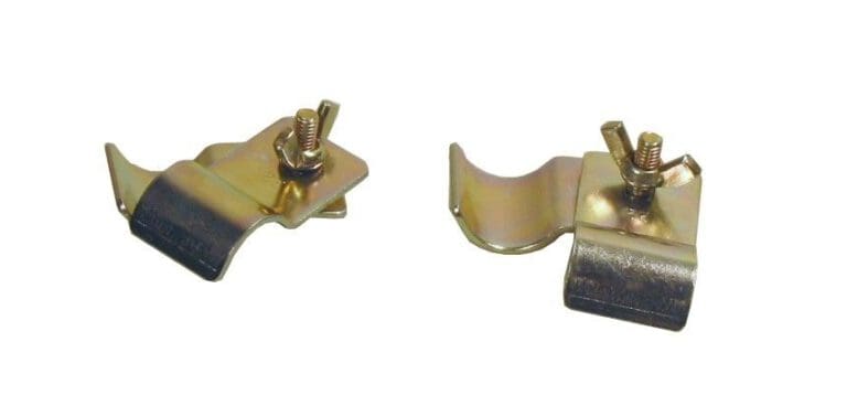 Caravan Awning Pole Adjustable Clamp 22-25mm PK2