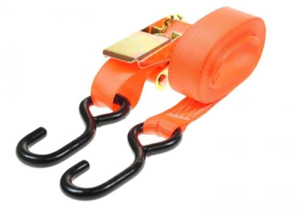 Maypole 4.5 Ratchet Tie Down Strap & Hooks 600kg Load Rated