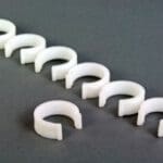 Windbreak Material Pole Retaining Clips - Pack Of Ten