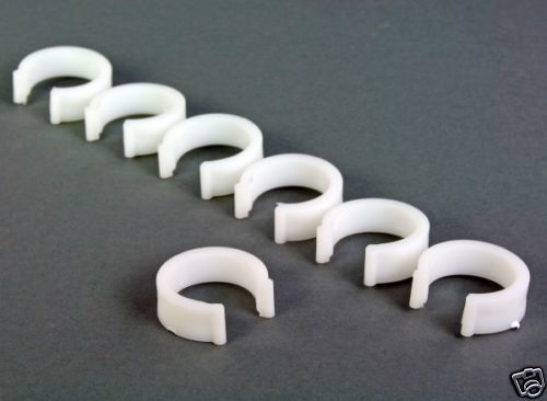 Windbreak Material Pole Retaining Clips - Pack Of Ten