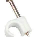 10mm Cable Clip Round - Pack Of 9