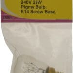 Small ES 240v 25w Pigmy Bulb - Clear