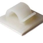 W4 Self Adhesive Cable Clip fits 9-14mm - Pack of Three