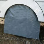 Caravan Single Wheel Cover - Grey