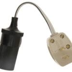 Caravan Plug To Cigar Socket Convertor 2-PIN (w4ai3)
