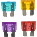 Mixed Pack Of Standard Blade Fuses
