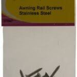 Stainless Steel Awning Rail Screws - Pack Of Ten