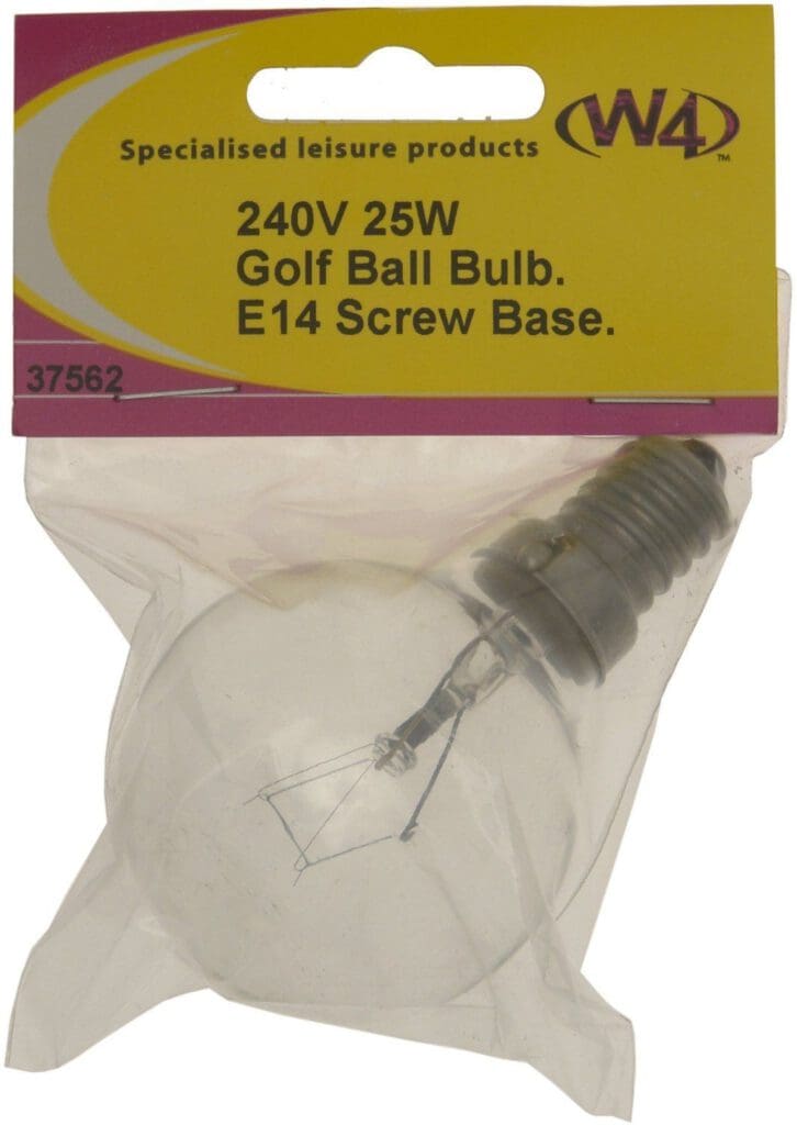 Bulb 240V 25W Screw Golf ball - 14mm