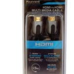 Maxview Hdmi-To-Hdmi 1.5m Gold Plated Connection Lead