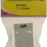 Surface Mount Internal Co-Axial Tv Aerial Socket