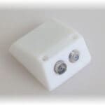 Twin Surface Mount Tv & Satellite Socket