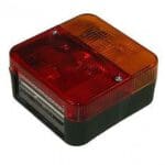 Caravan Trailer Rear Lamp Red/Indicator