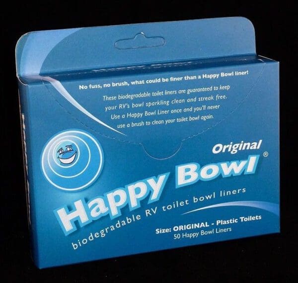 Caravan Campervan Toilet Happy Bowl Liners