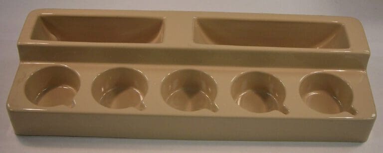 Free Standing Cup And Plate Rack