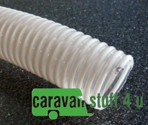 Convoluted Water Pipe - 40mm Clear
