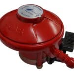 Barbecue Patio Gas Regulator - 27mm Clip-On Propane Regulator 37mbar