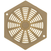 Pair Of Hexagonal Vents In Beige