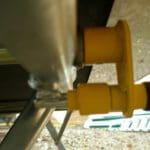 Milenco Caravan Corner Steady Leg Lock Keyed Pair