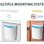 White Door Waste Bin - Brunner