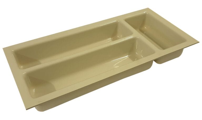 Small Drawer Cutlery Tray - Ivory