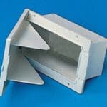 Flush Oblong Empty Box - White