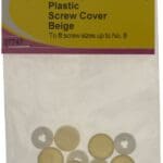 Plastic Screw Cover Beige