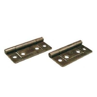Cupboard Flush Hinge 2" - Pack Of Two