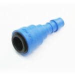 John Guest 12mm Push-Fit Female To 10mm Barbed Stem Adaptor