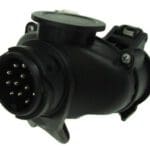 Jaeger Car 13 pin to Caravan /Trailer 7 pin Double Short Adaptor