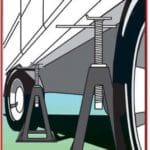 Fiamma Aluminum Stabilising Jack Stands - 4 Pk