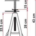 Fiamma Aluminum Stabilising Jack Stands - 4 Pk
