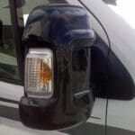 Milenco Motorhome Mirror Protectors - To suit Ducato, Boxer, Relay 2006+ - Black