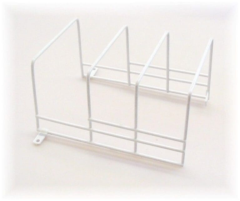 PVC Coated Wire 3 Position Plate Holder